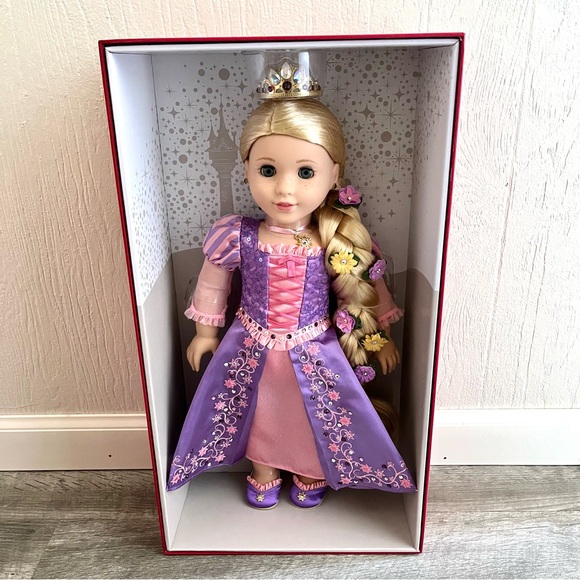 American Girl Disney Limited Edition Collector Series Rapunzel Doll - Picture 7 of 11